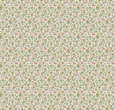 Farmer's Daughter Floral Sage Fabric