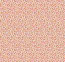 Farmer's Daughter Floral Coral Fabric