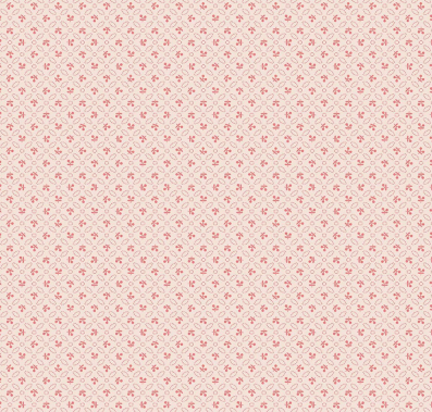 Farmer's Daughter Cherries Background Coral Fabric