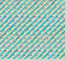 From the Archives Diagonal Poppy Duck Egg Fabric