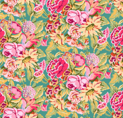 From the Archives Floral Dance Pink Fabric