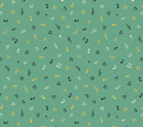 Feeling Jazzy Improvisation Aqua Fabric