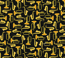 Feeling Jazzy Duet Black/Multi Fabric