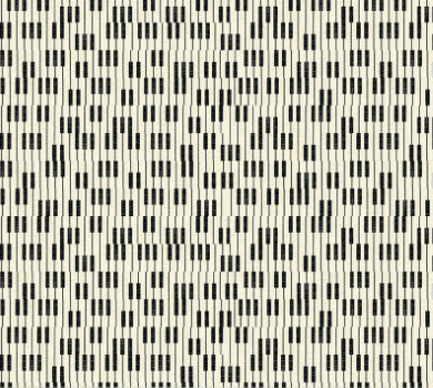 Feeling Jazzy Piano Solo Ivory/Black Fabric