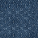 Patchwork Blue Tiles Blue Fabric
