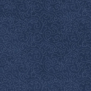 Patchwork Blue Scrolls Blue Fabric