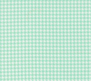 Delightfully Yours Houndstooth Aqua Fabric