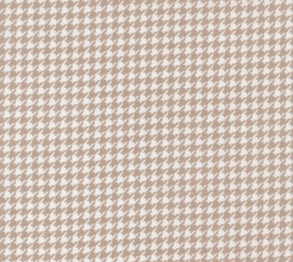 Delightfully Yours Houndstooth Stone Fabric