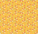 Delightfully Yours Posie Florals Buttercup Fabric