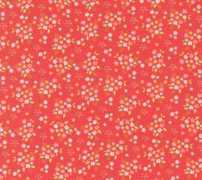 Delightfully Yours Posie Florals Geranium Fabric