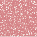 Terrace Blooms - Vines - Pink - Yardage