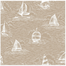 Regatta Days - Ships - Tan - Yardage