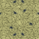 Not Scary - Spunky Spidey - Green - Yardage