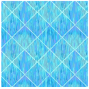Brush of Iris - Twilight Meadow - Turquoise - Yardage