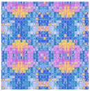 Brush of Iris - Lavender Letters - Light Lavender - Yardage
