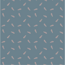 Petals & Hazel - Toss- Blue - Yardage
