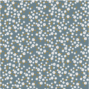 Petals & Hazel - Blossoms - Blue - Yardage