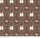 Faraway Kingdom - Enchanted Castle - Cocoa - Yardage