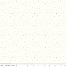 Love You To The Moon - Stars - White - Yardage