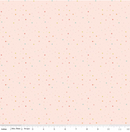 Love You To The Moon - Stars - Blush - Yardage