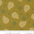 Sitara - Paisley Leaf - Olive - Yardage