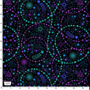 Constellation Dream - Astral Enchantment - Black - Yardage