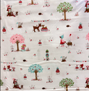 Whimsical Woodland - Main - White - Yardage
