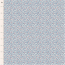 Tilda - Village Life - Lillian - Blue - Yardage