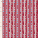 Tilda - Village Life - Agnes - Burgundy - Yardage