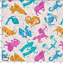 Constellation Dream - Luminous Signs - Cream - Yardage