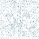 Flora Noire - Mystic Skylight - Batik - White - Yardage