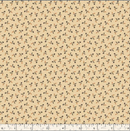 Midnight Cheddar - Dot Leaf - Cream - Yardage