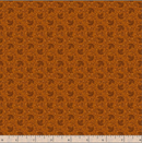 Midnight Cheddar - Transparent Leaves - Cheddar - Yardage
