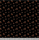 Midnight Cheddar - Cheddar Buds - Black - Yardage
