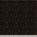 Midnight Cheddar - Climbing Vine - Black - Yardage