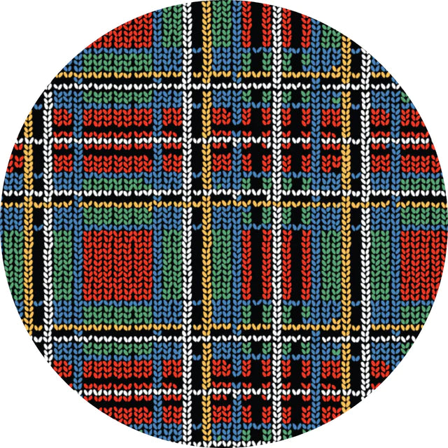 Laminated Cotton Tartan Fabric