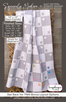 Squarely Modern Quilt Pattern