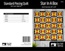 Star in a Box Quilt 40" x 40"