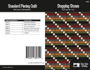 Stepping Stones Pattern - Collection True To Hue 48"x 60" - Quilt Kit