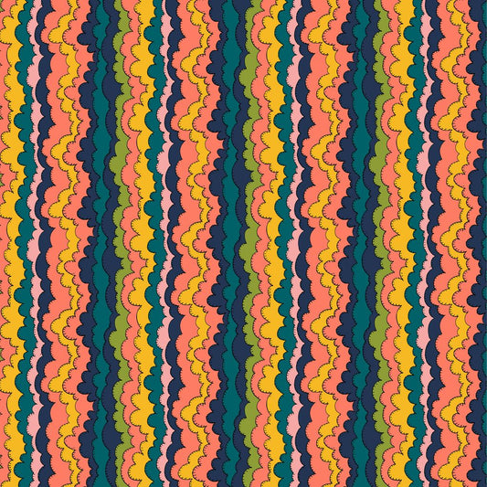 Sunshine - Aurora - Indigo - Yardage