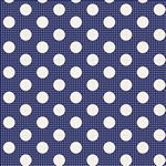 Tilda - Dots - Night Blue - Yardage