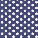 Tilda - Dots - Night Blue - Yardage