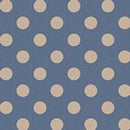 Tilda - Chambray Dots - Denim - Yardage