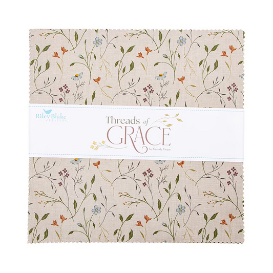 Threads of Grace - 10in Squares, 42pcs - Layer Cake