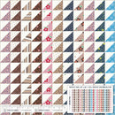 Made Easy - Triangle Stripe Cheater - Ivory - Yardage