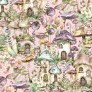 Fairy Boutique - Pixie Town - Pink - Yardage