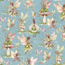 Fairy Boutique - Woodland Sprites - Teal - Yardage