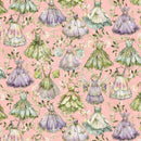 Fairy Boutique - Enchanted Frocks - Pink - Yardage
