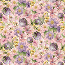 Fairy Boutique - Packed Floral - Pink - Yardage