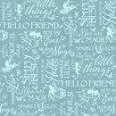 Fairy Boutique - Sparkle & Glow - Teal - Yardage